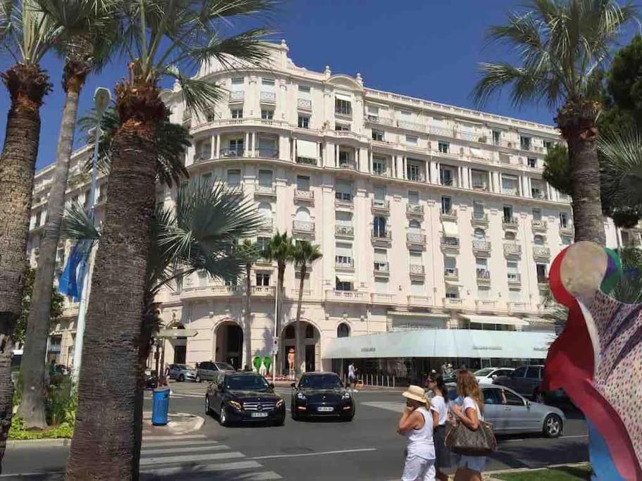 Mythique Miramar Cannes Croisette Terrasse Clim Parking Wifi Exteriér fotografie
