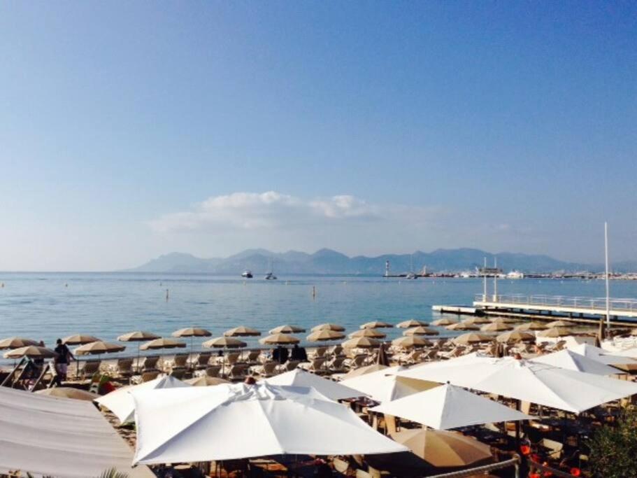 Mythique Miramar Cannes Croisette Terrasse Clim Parking Wifi Exteriér fotografie