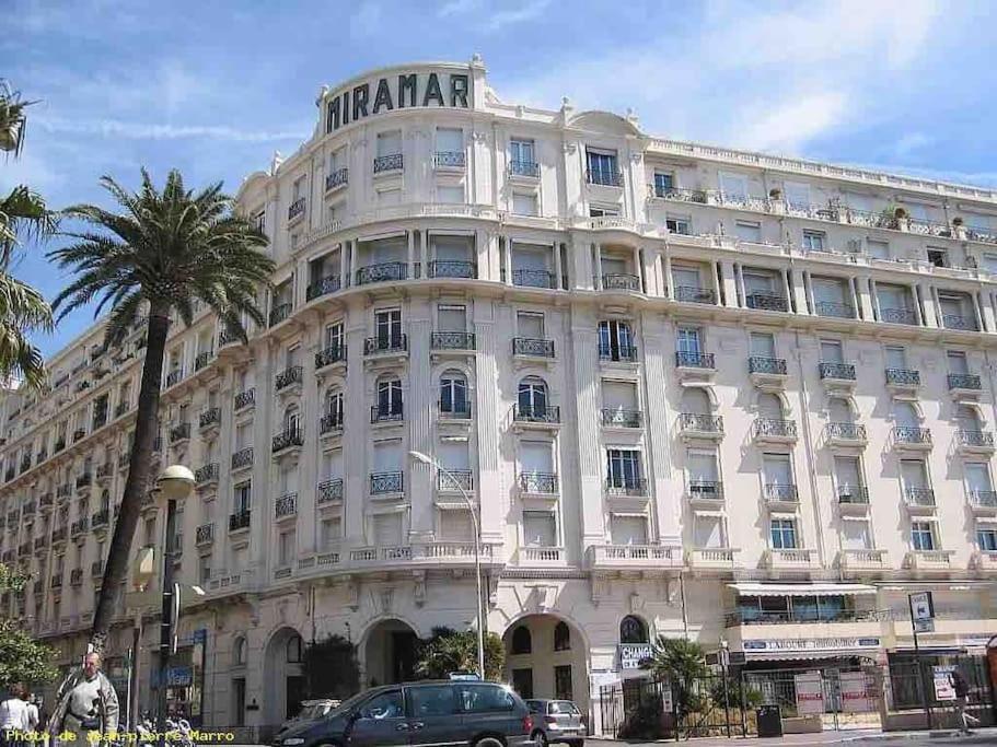 Mythique Miramar Cannes Croisette Terrasse Clim Parking Wifi Exteriér fotografie