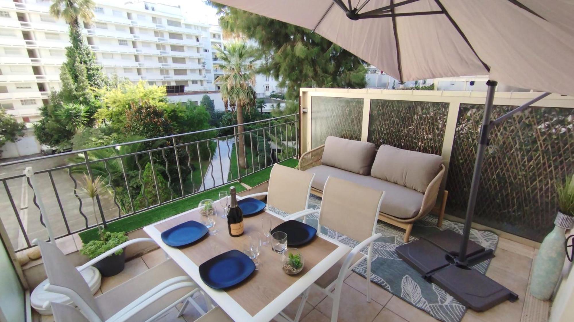 Mythique Miramar Cannes Croisette Terrasse Clim Parking Wifi Exteriér fotografie